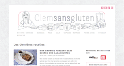 Desktop Screenshot of clemsansgluten.com